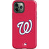 MLB Washington Nationals - Solid Distressed iPhone 12 Pro Impact Case