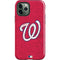 MLB Washington Nationals - Solid Distressed iPhone 12 Pro Max Impact Case