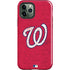 MLB Washington Nationals - Solid Distressed iPhone 12 Pro Max Impact Case