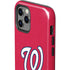 MLB Washington Nationals - Solid Distressed iPhone 12 Pro Max Impact Case