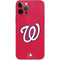 MLB Washington Nationals - Solid Distressed iPhone 12 Pro Max Skin