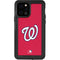 MLB Washington Nationals - Solid Distressed iPhone 12 Pro Waterproof Case
