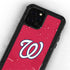MLB Washington Nationals - Solid Distressed iPhone 12 Pro Waterproof Case