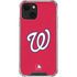 MLB Washington Nationals - Solid Distressed iPhone 13 Mini Clear Case