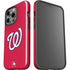 MLB Washington Nationals - Solid Distressed iPhone 13 Pro Impact Case