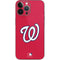 MLB Washington Nationals - Solid Distressed iPhone 13 Pro Max Skin