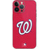 MLB Washington Nationals - Solid Distressed iPhone 13 Pro Max Skin