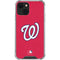 MLB Washington Nationals - Solid Distressed iPhone 14 Clear Case