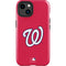 MLB Washington Nationals - Solid Distressed iPhone 15 Plus Impact Case