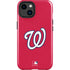 MLB Washington Nationals - Solid Distressed iPhone 15 Plus Impact Case