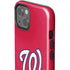 MLB Washington Nationals - Solid Distressed iPhone 15 Plus Impact Case