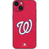 MLB Washington Nationals - Solid Distressed iPhone 15 Plus Skin