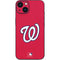 MLB Washington Nationals - Solid Distressed iPhone 14 Plus Skin