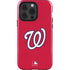 MLB Washington Nationals - Solid Distressed iPhone 15 Pro Impact Case