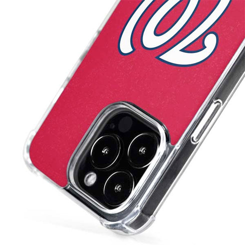 MLB Washington Nationals - Solid Distressed iPhone 15 Pro Max MagSafe Case