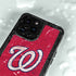 MLB Washington Nationals - Solid Distressed iPhone 14 Pro Max Waterproof Case