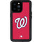 MLB Washington Nationals - Solid Distressed iPhone 14 Pro Max Waterproof Case