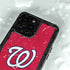 MLB Washington Nationals - Solid Distressed iPhone 14 Pro Waterproof Case