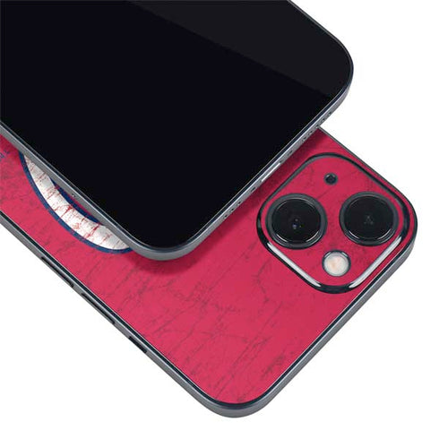 MLB Washington Nationals - Solid Distressed iPhone 14 Skin