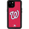 MLB Washington Nationals - Solid Distressed iPhone 15 Plus Waterproof Case