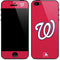 MLB Washington Nationals - Solid Distressed iPhone 5/5s/5SE Skin