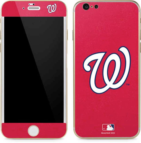 MLB Washington Nationals - Solid Distressed iPhone 6/6s Skin