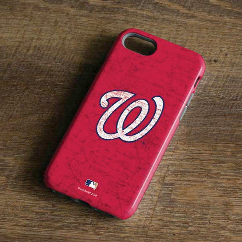 MLB Washington Nationals - Solid Distressed iPhone 7 Pro Case