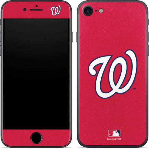 MLB Washington Nationals - Solid Distressed iPhone 7 Skin