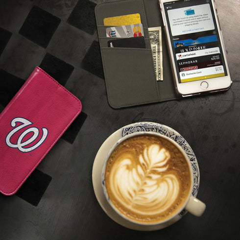 MLB Washington Nationals - Solid Distressed iPhone 8 Folio Case