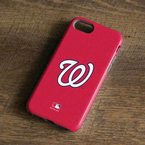 MLB Washington Nationals - Solid Distressed iPhone 8 Pro Case