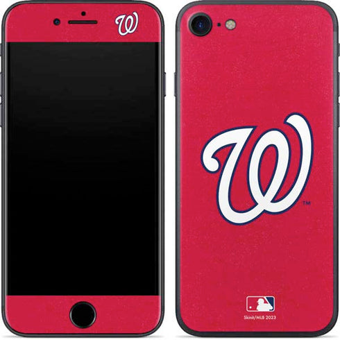 MLB Washington Nationals - Solid Distressed iPhone 8 Skin