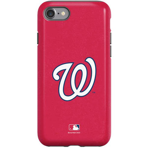 MLB Washington Nationals - Solid Distressed iPhone SE (2nd & 3rd Gen) Pro Case