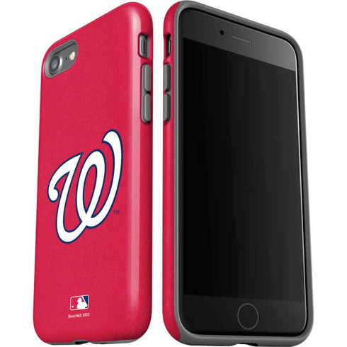 MLB Washington Nationals - Solid Distressed iPhone SE (2nd & 3rd Gen) Pro Case