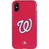 MLB Washington Nationals - Solid Distressed iPhone X Pro Case