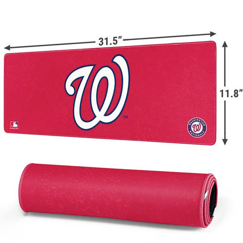 MLB Washington Nationals - Solid Distressed Gaming Mouse Pad