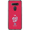 MLB Washington Nationals - Solid Distressed LG K51/Q51 Clear Case