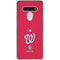 MLB Washington Nationals - Solid Distressed LG Stylo 6 Clear Case