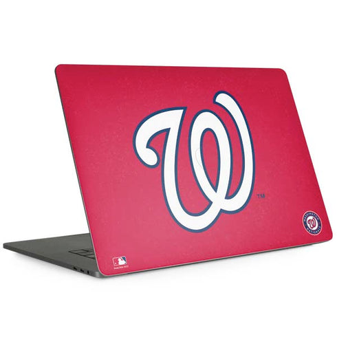 MLB Washington Nationals - Solid Distressed Apple MacBook Pro 15-inch Skin