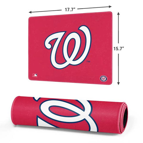 MLB Washington Nationals - Solid Distressed Gaming Mouse Pad