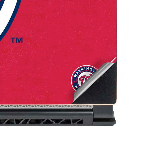 MLB Washington Nationals - Solid Distressed MSI GS65 Stealth Laptop Skin