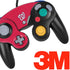 MLB Washington Nationals - Solid Distressed Nintendo GameCube Controller Skin
