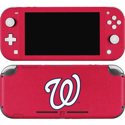 MLB Washington Nationals - Solid Distressed Nintendo Switch Lite Skin