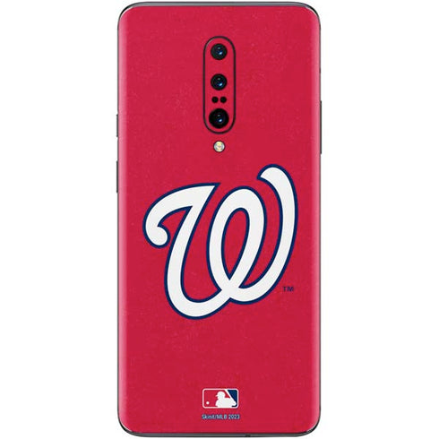 MLB Washington Nationals - Solid Distressed OnePlus 7 Pro Skin