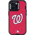 MLB Washington Nationals - Solid Distressed Otterbox Defender iPhone Skin