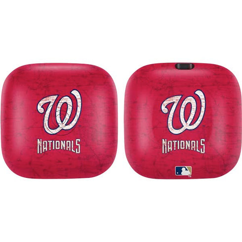 MLB Washington Nationals - Solid Distressed PowerBeats Pro Skin