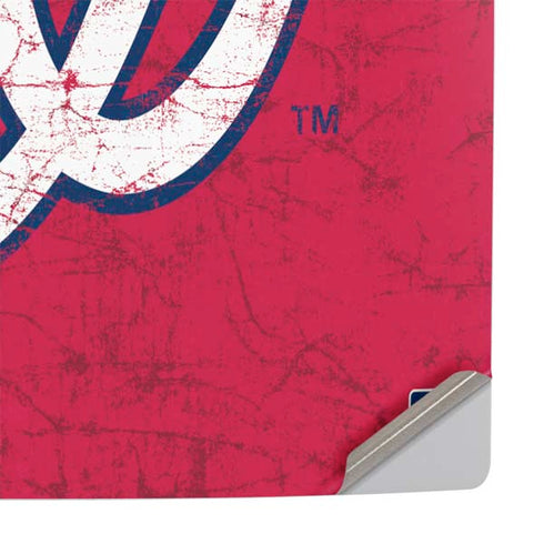 MLB Washington Nationals - Solid Distressed PS5 Console Skin