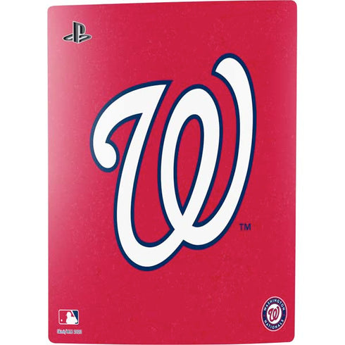 MLB Washington Nationals - Solid Distressed PS5 Console Skin
