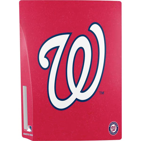 MLB Washington Nationals - Solid Distressed PS5 Console Skin