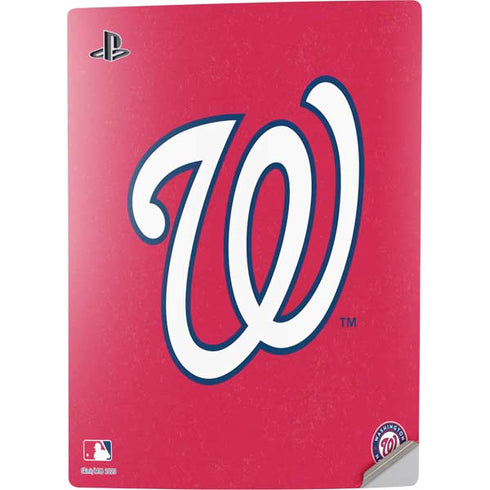 MLB Washington Nationals - Solid Distressed PS5 Digital Edition Console Skin