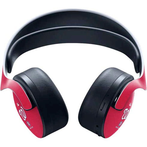 MLB Washington Nationals - Solid Distressed PULSE 3D Wireless Headset for PS5 Skin